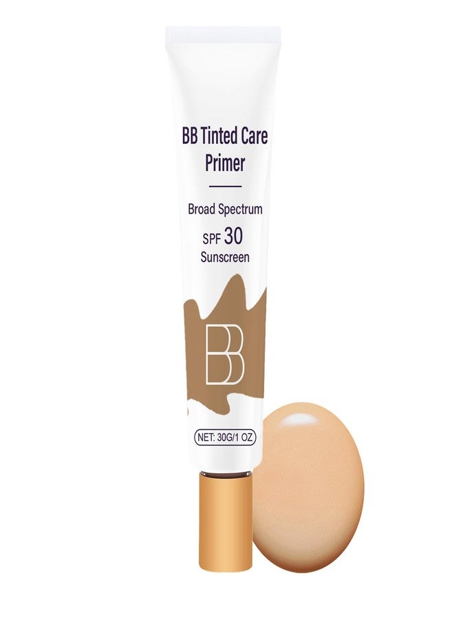 FYEBOO BB Blur Cream Tinted Moisturizer With Spf, Tinted Care Primer Liquid Foundation Cream (03# Wheat) - Image 1